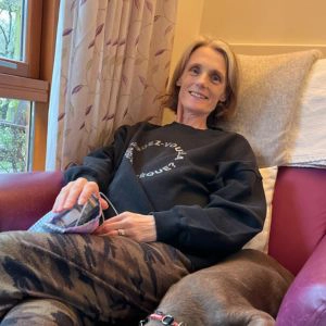 Rachel at the Hospice