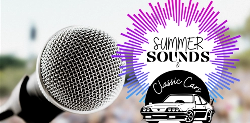 Summer Sounds And Classic Cars Website Header